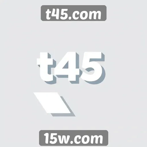 Experiência do usuário no site t45.com